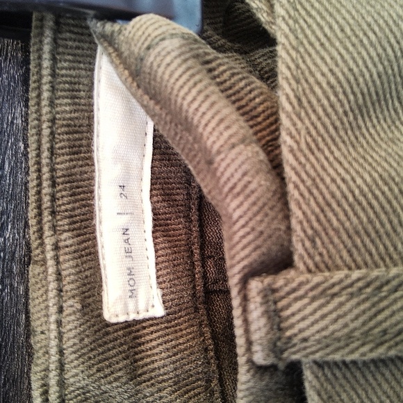 PacSun Los Angeles army green cargo pocket pants size 24 - Picture 3 of 12